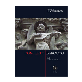 Concerto Barroco, opus 70 (Guit & Stringquartet)