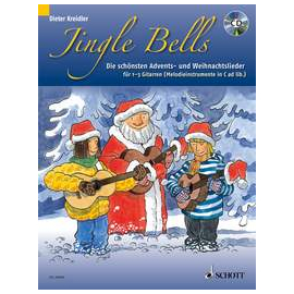 Jingle Bells, 1-3 Gitarren (mit CD)