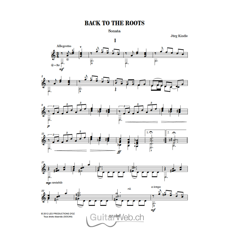 Back to the Roots - guitarWeb-Shop - Gitarre Noten, Saiten und Zubehö