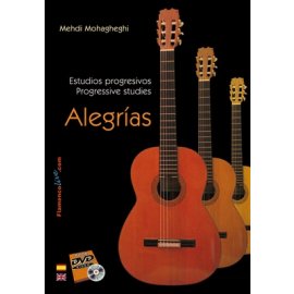 Progressive studies for Flamenco Guitar. Alegrías (Book/DVD)