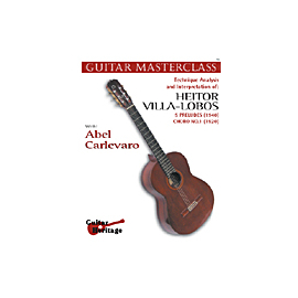 Guitar Masterclass Vol.2 Villa-Lobos, 5 Preludes + Choros Nr.1 (vergriffen)