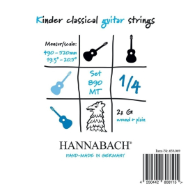 Kindergitarre 1/4 (g-3 wound + plain)